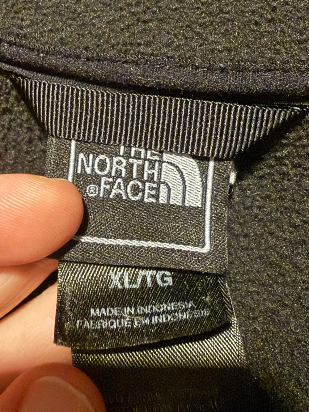 The North Face Black Zip-Up Fleece Jacket